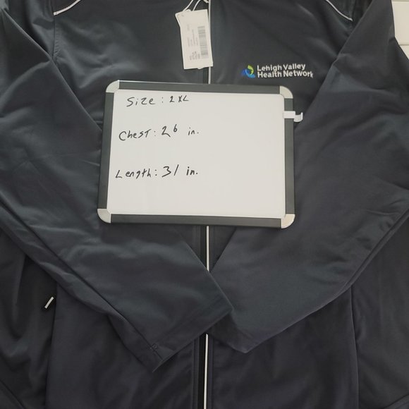 Core 365 by North End Mens Jacket 2XL/2TG Carbon Black Water Resistant - Picture 6 of 6